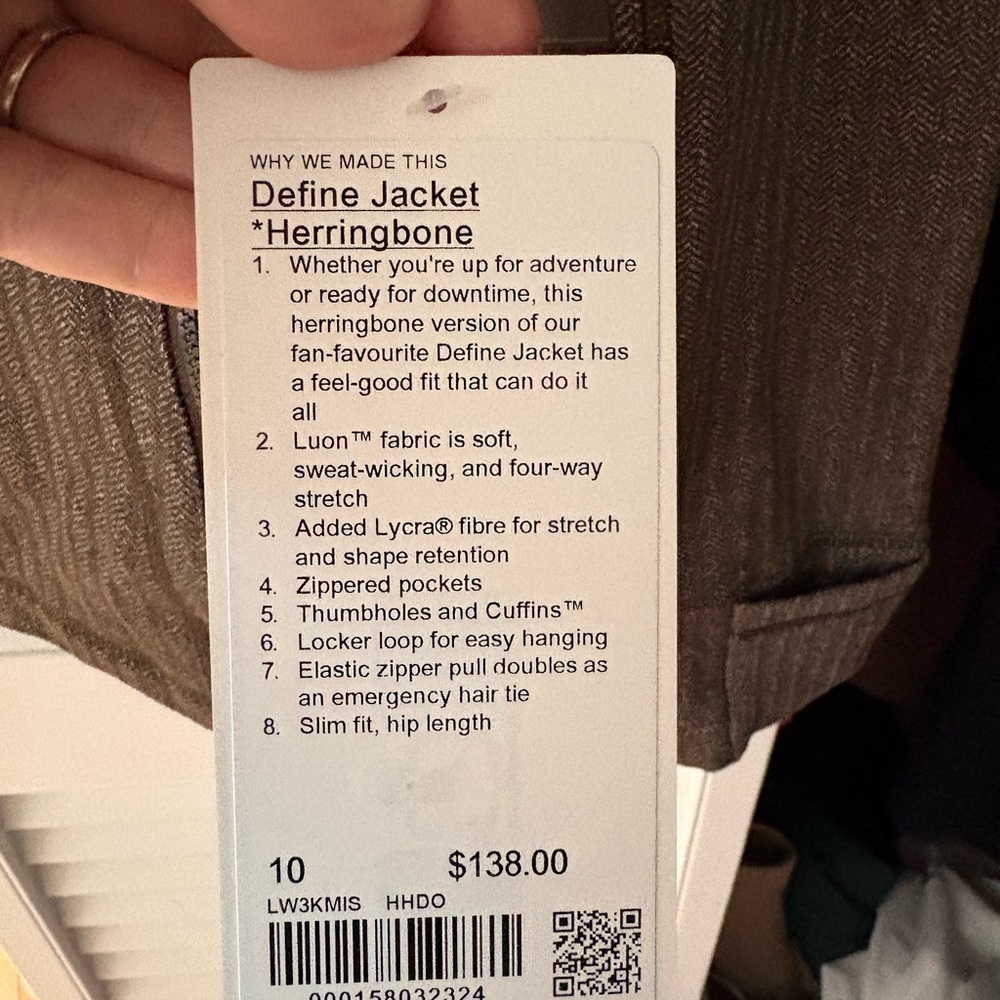 Lululemon Athletica Gray Utility Jacket - Picture 2 of 6